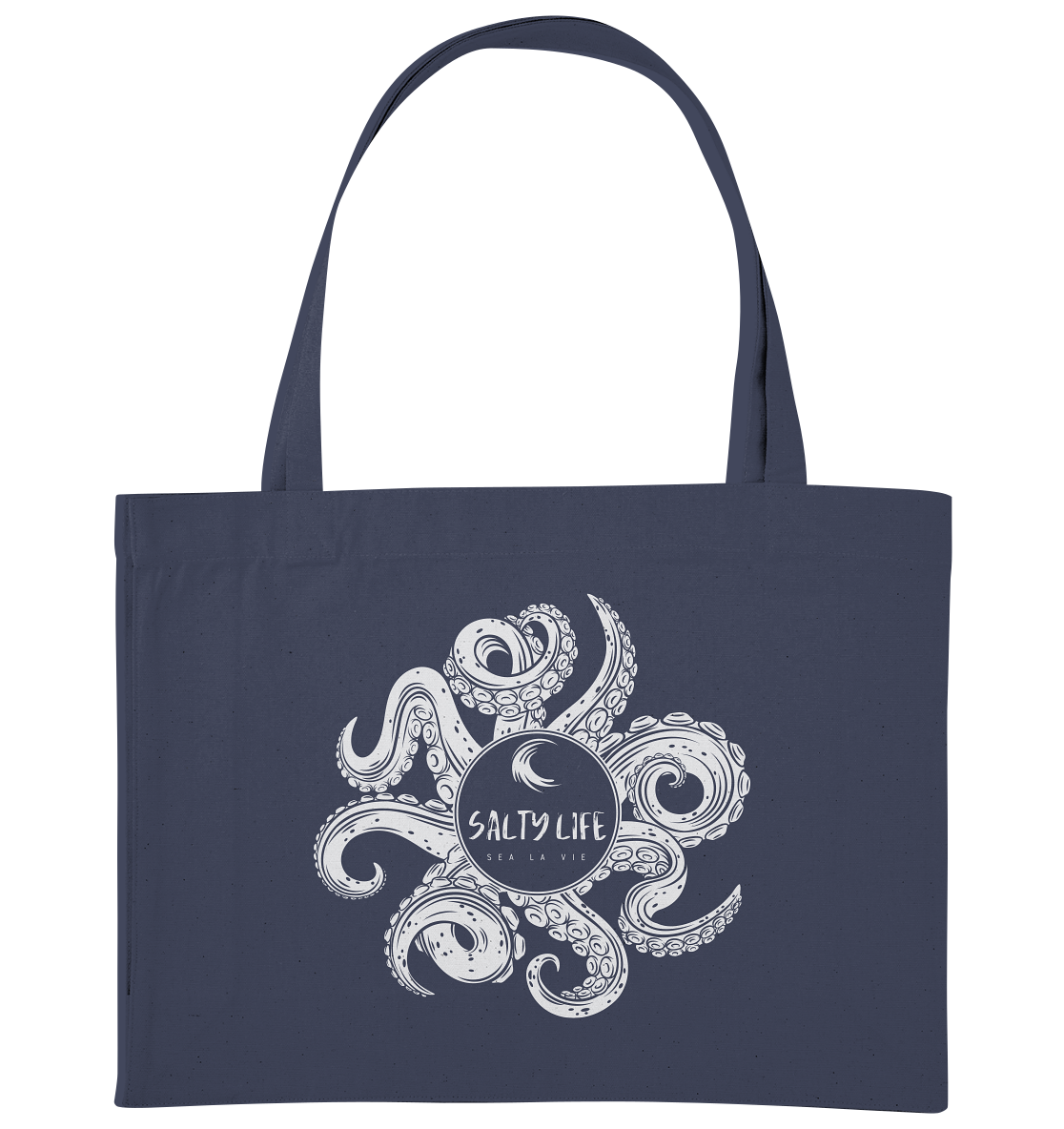 Salty Life "Under the Curse of the Octopus" - Organic Shopping-Bag