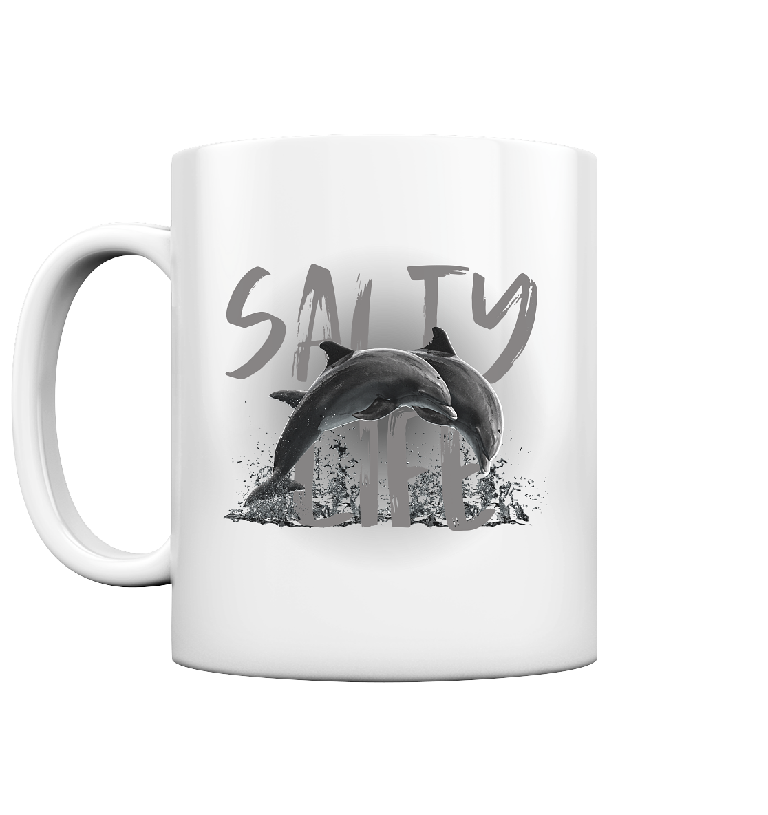 Salty Life "Dolphins" - Tasse glossy
