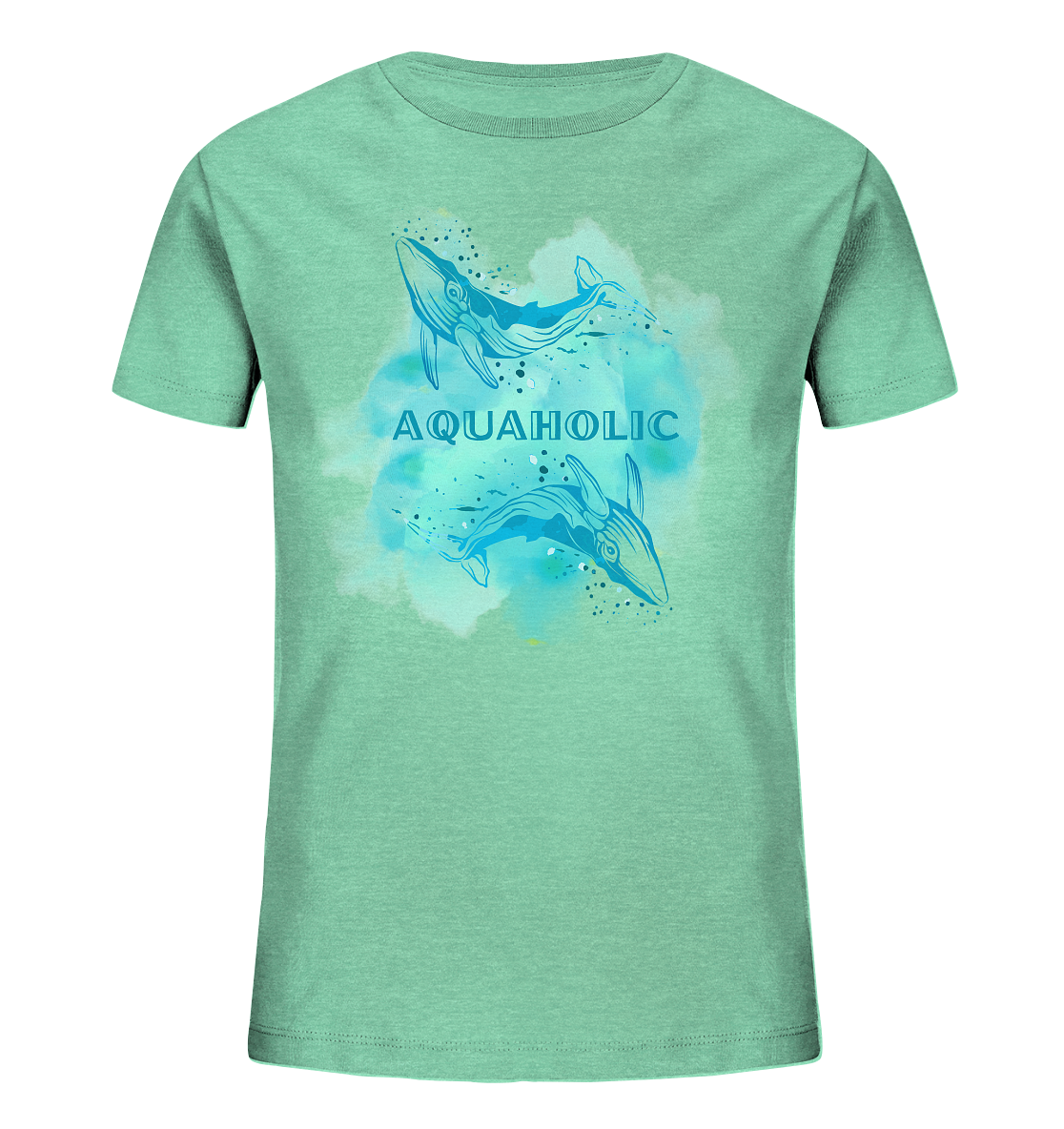 Aquaholic  - Kids Organic Shirt