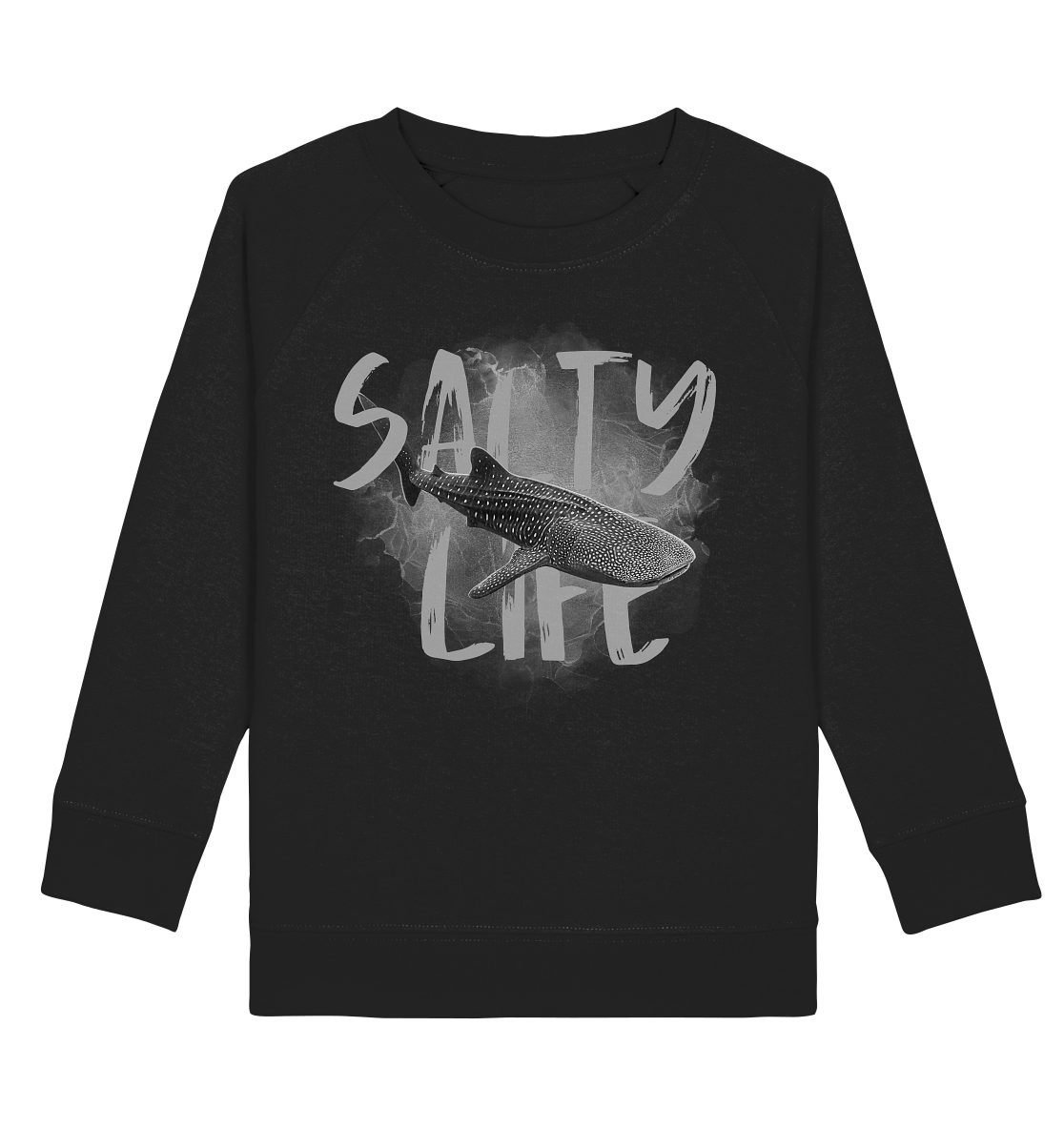 Salty Life "Whale Shark" - Kids Organic Sweatshirt