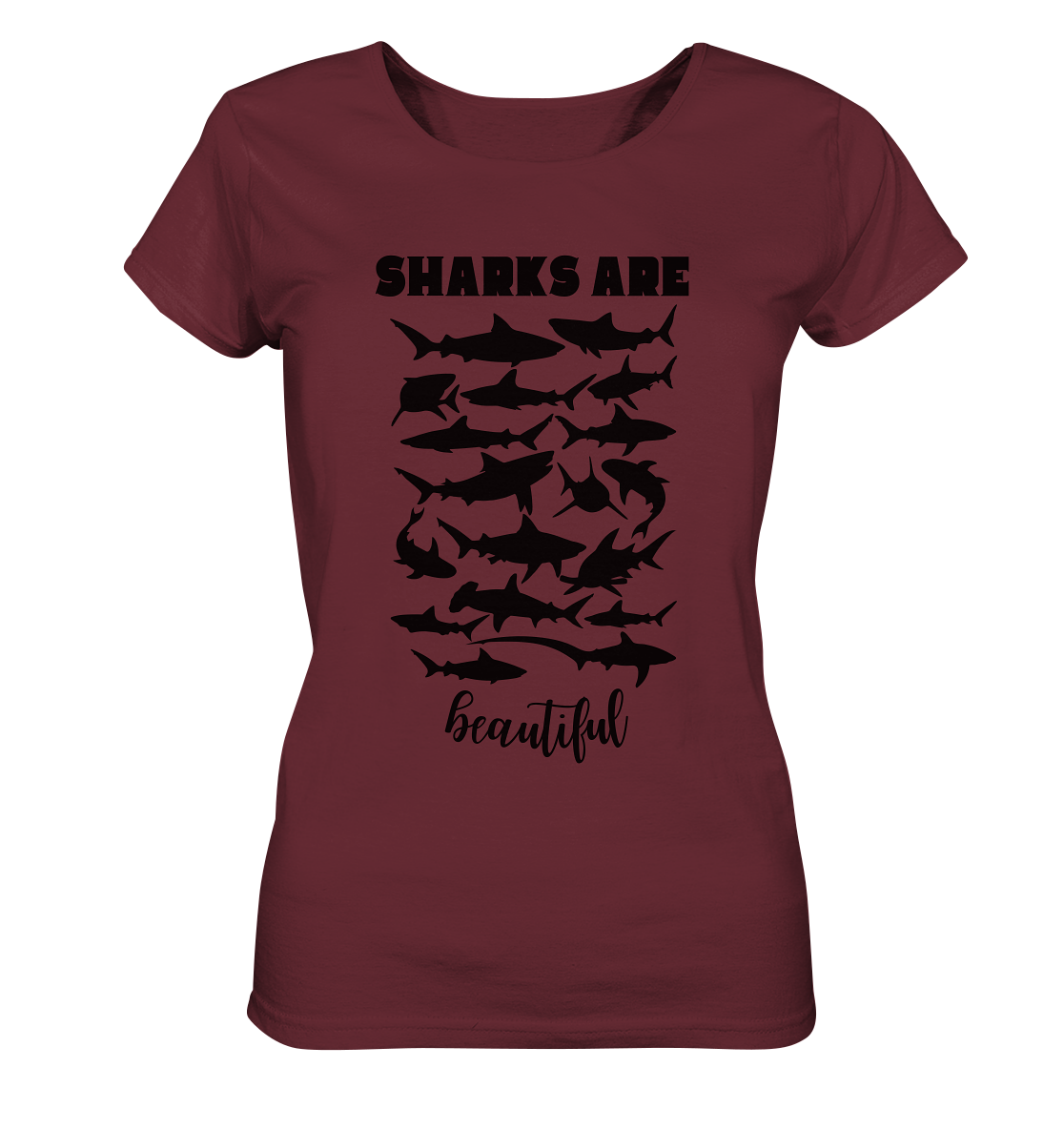 Sharks are beautiful - Ladies Organic Shirt