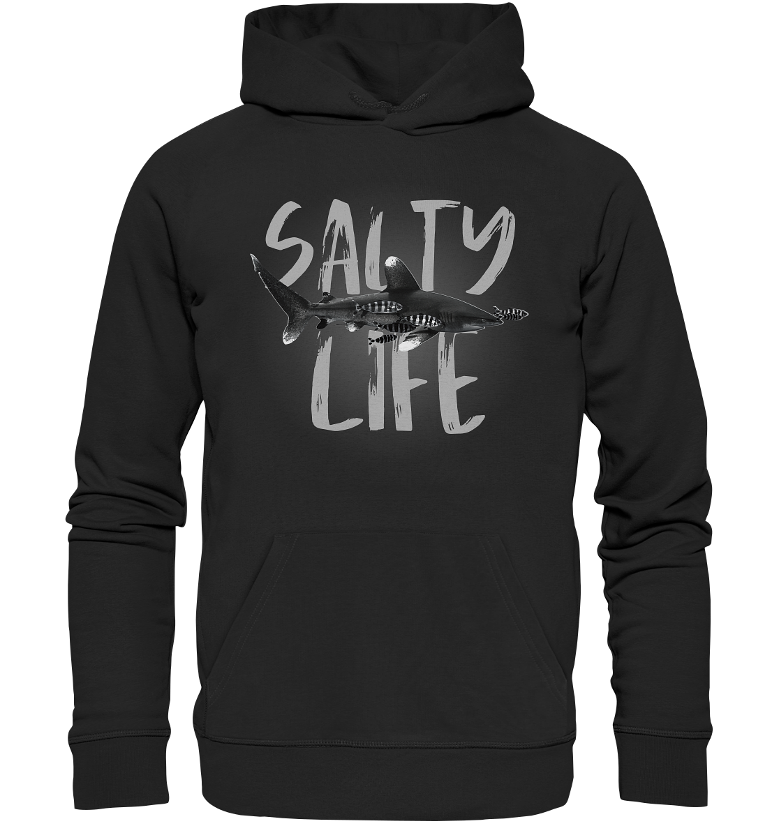 Salty Life "Longimanus"  - Organic Hoodie