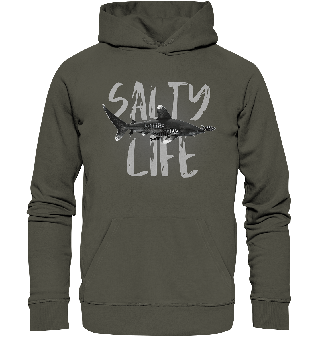 Salty Life "Longimanus"  - Organic Hoodie