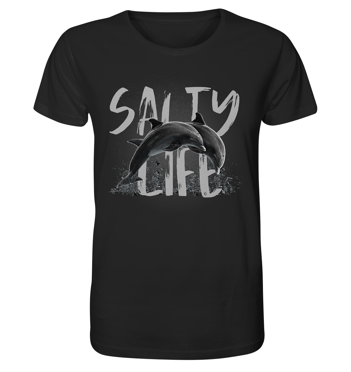 Salty Life "Dolphins"   - Organic Shirt