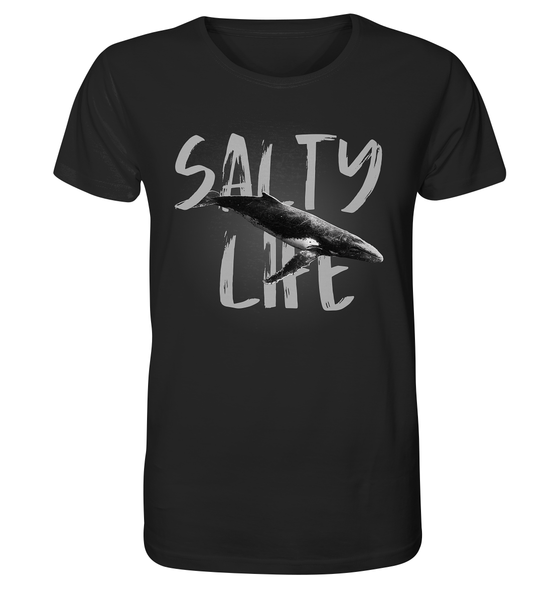 Salty Life "Humpback Whales" - Organic Shirt