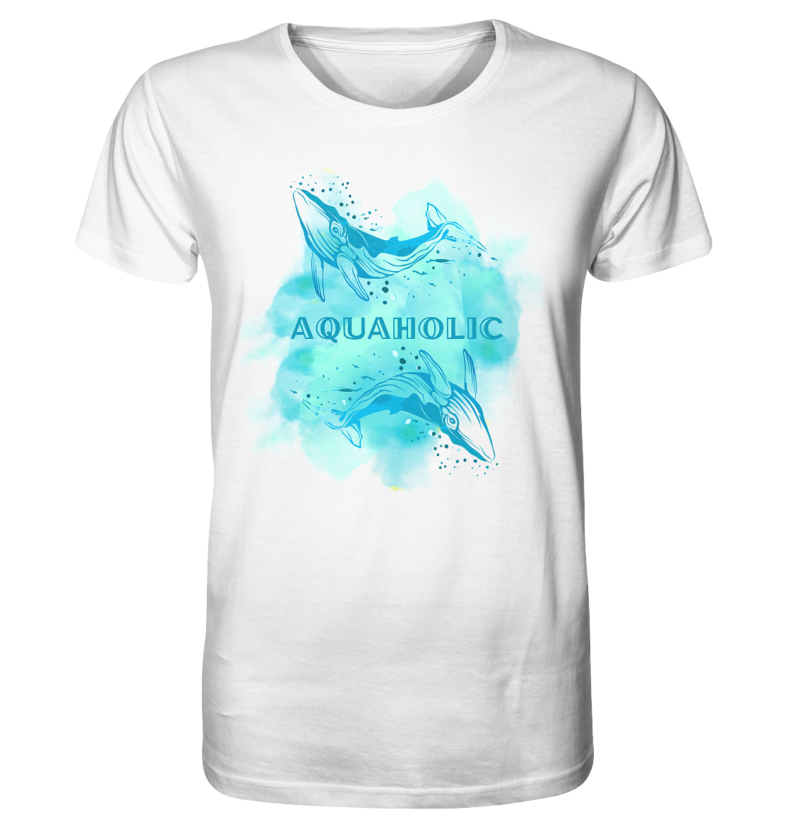 Aquaholic  - Mens Organic Shirt