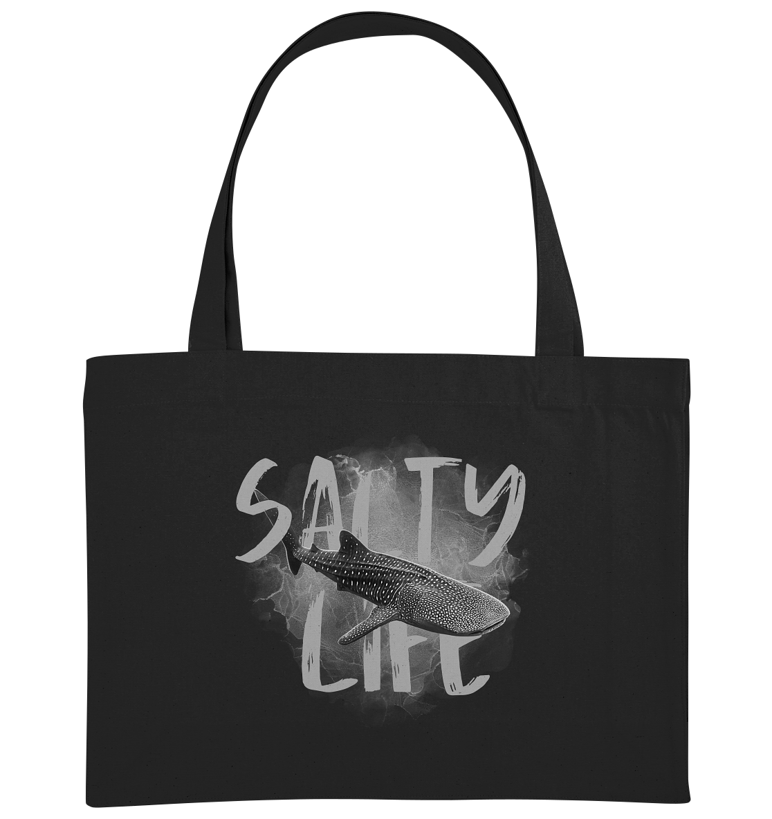 Salty Life "Whale Shark" - Organic Shopping-Bag