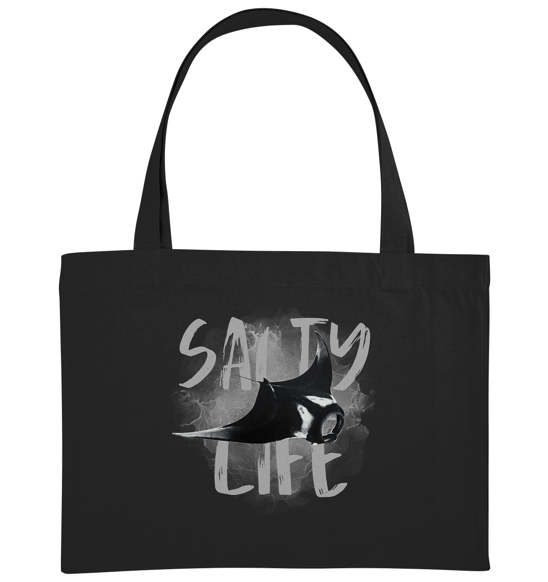 Salty Life "Manta"  - Organic Shopping-Bag
