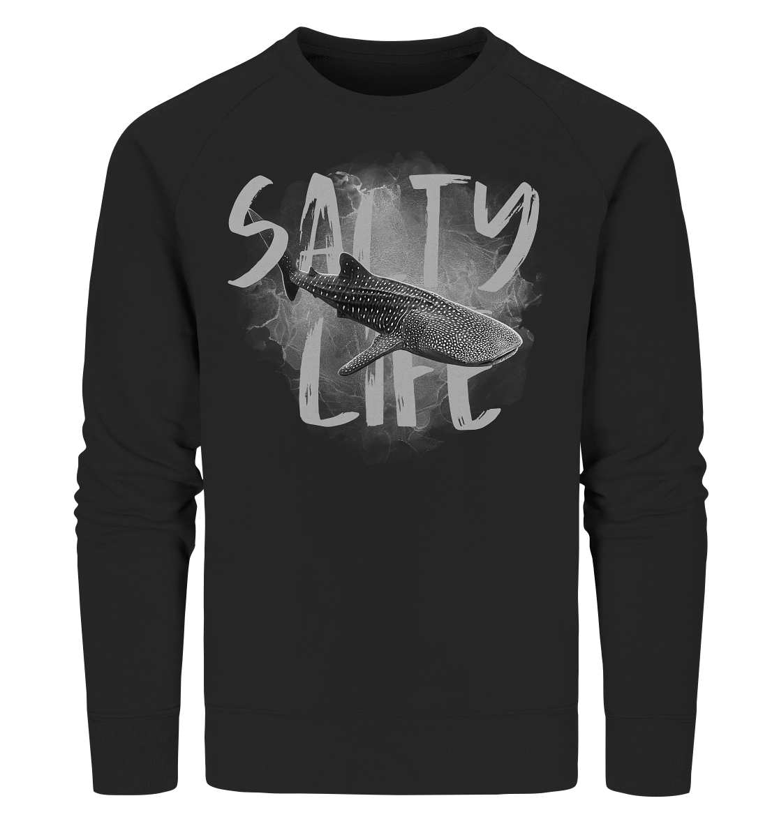 Salty Life "Whale Shark" - Organic Sweatshirt