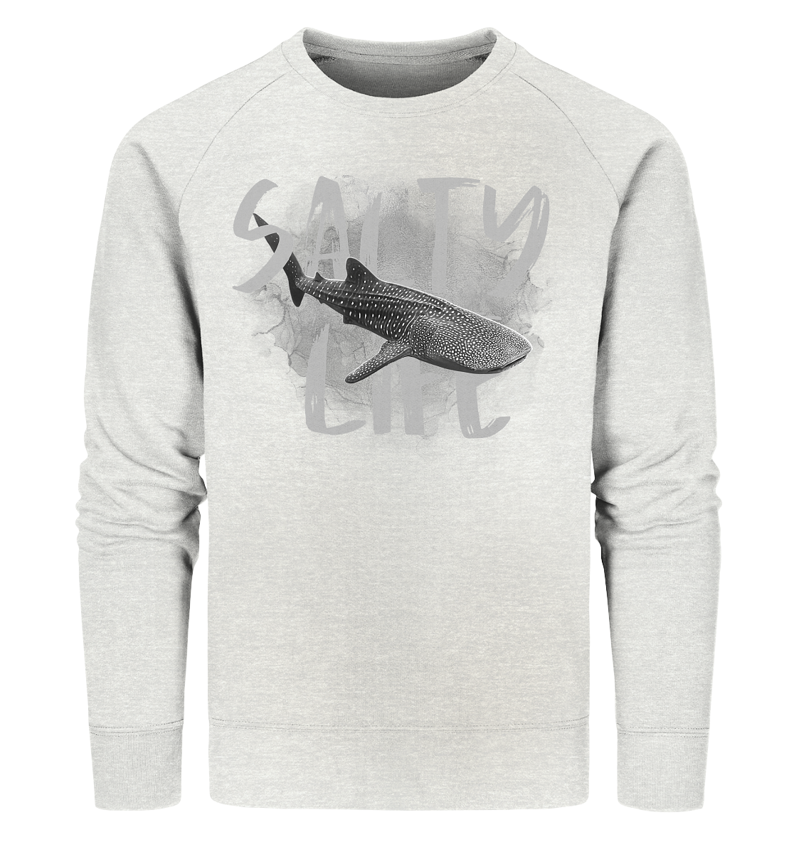 Salty Life "Whale Shark" - Organic Sweatshirt