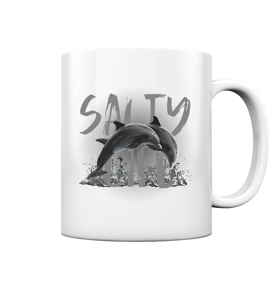 Salty Life "Dolphins" - Tasse glossy